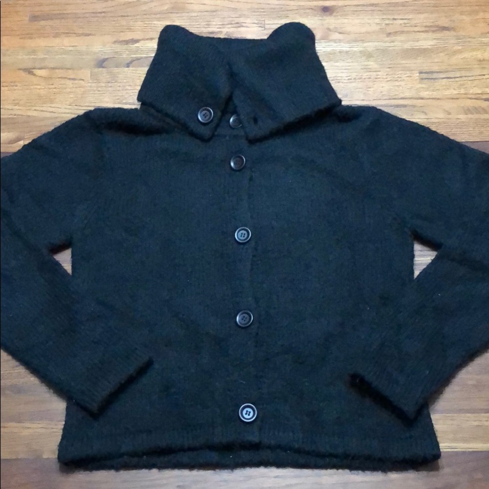 Kenzie Chunky Knit Turtleneck Cardigan